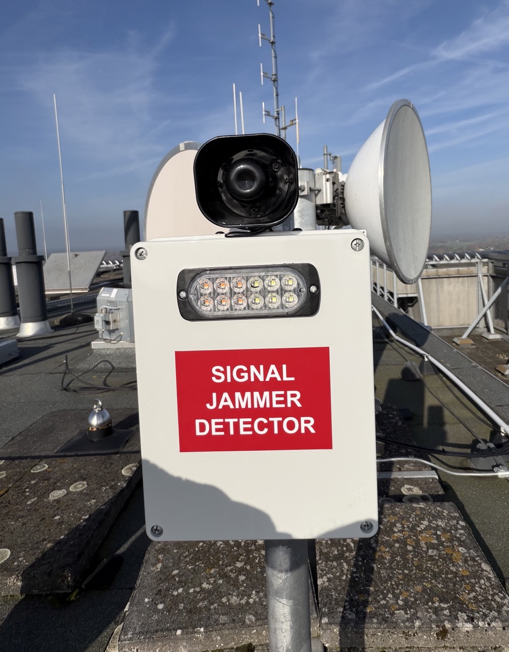 Jamming Detector With LED